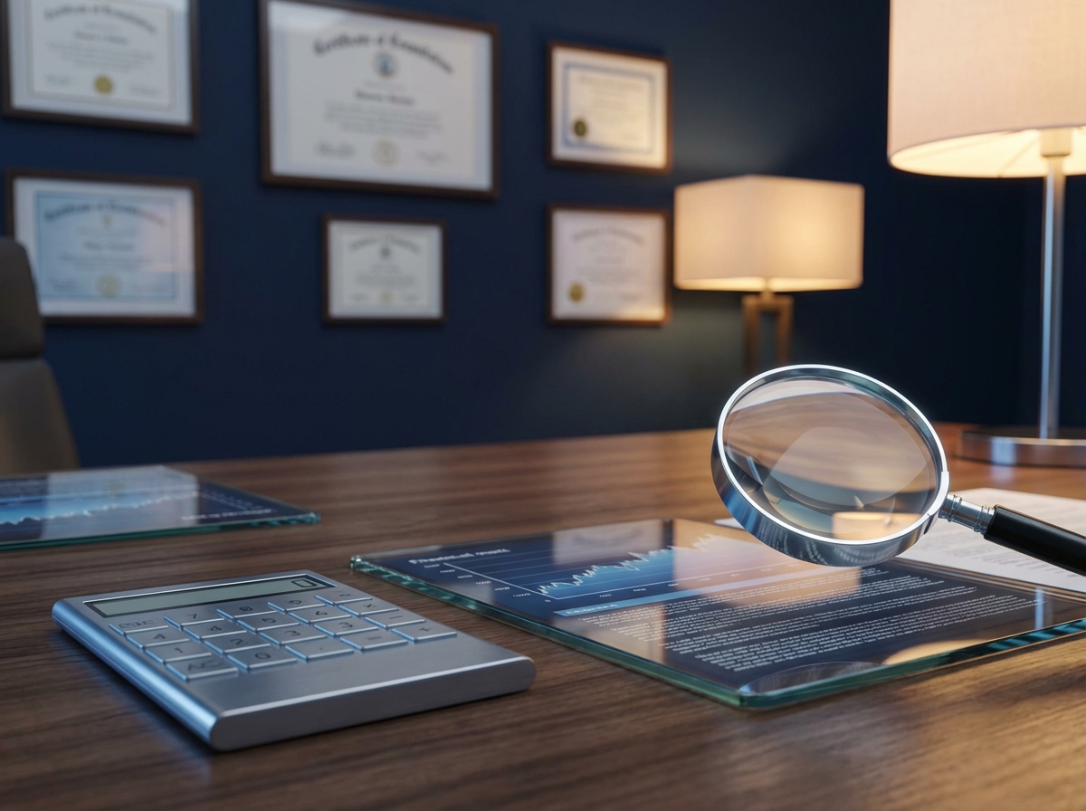 Professional medical consultation desk analyzing penile fat grafting cost with calculator and documents