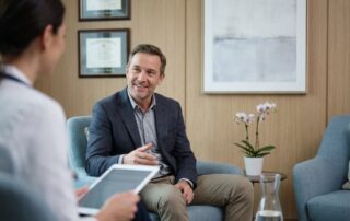 Professional medical consultation room representing belefil penile enhancement reviews and patient care