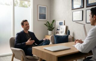 Professional medical consultation room representing dr roy stoller penis enlargement practice expertise