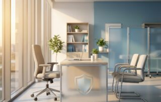 Professional medical office emphasizing safety in male enhancement capsules evaluation