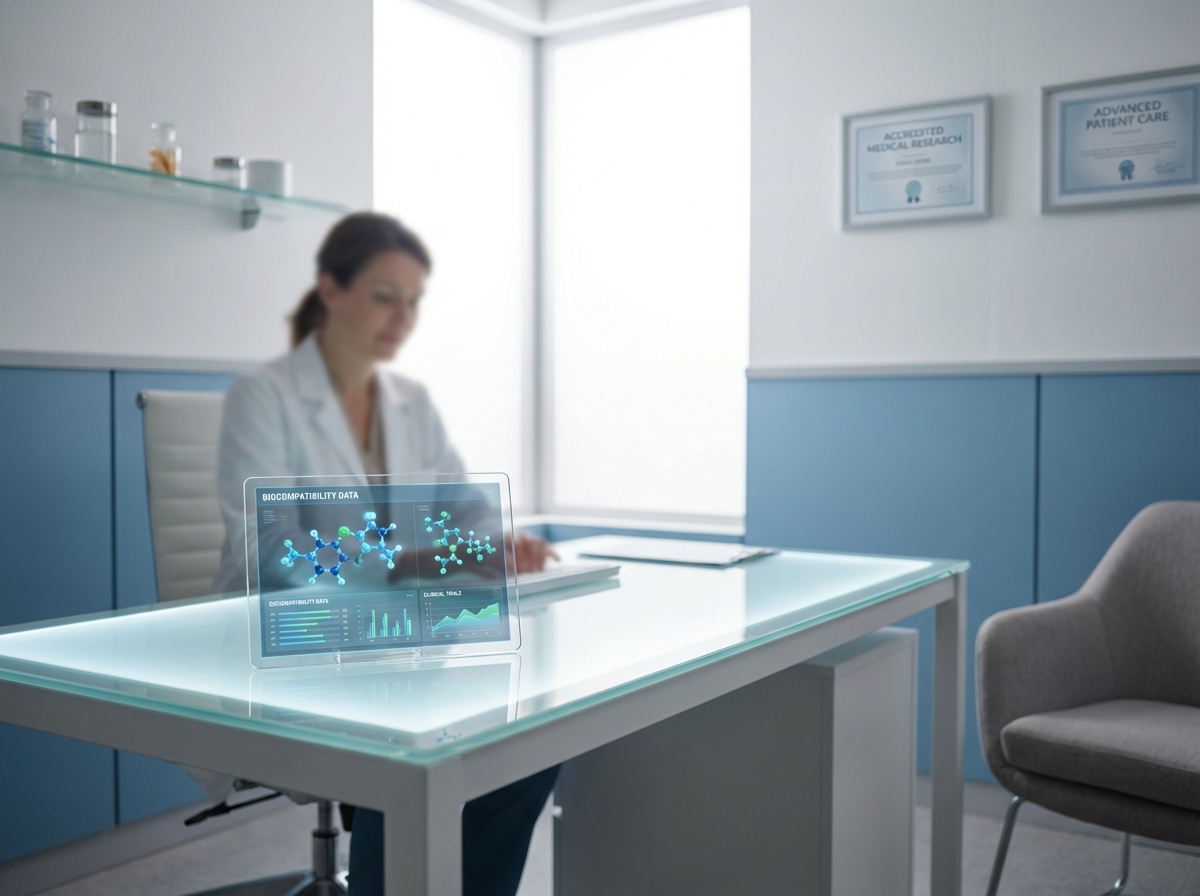 Professional medical consultation room representing hyaluronic acid penile filler treatment environment