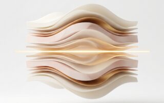 Abstract illustration of anatomical tissue layers highlighting precise penile dermal filler placement technique depth