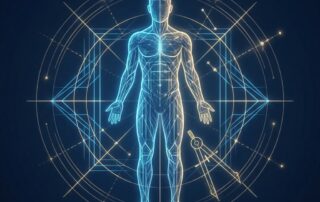 Conceptual illustration representing a penis enhancement customized treatment plan with personalized blueprint design