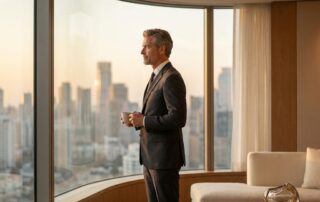 Confident man representing the restored vitality and self-assurance achieved through non surgical penile rejuvenation.