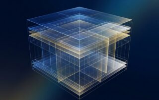 Abstract anatomical layering illustration representing male genital filler injection technique precision and tissue plane accuracy