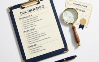 Credential verification checklist and documents representing a penis enlargement doctor credentials check system