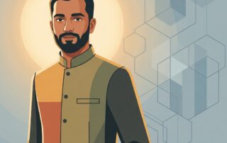 Confident South Asian man standing tall, representing reassuring peer-reviewed data on average Indian penile length