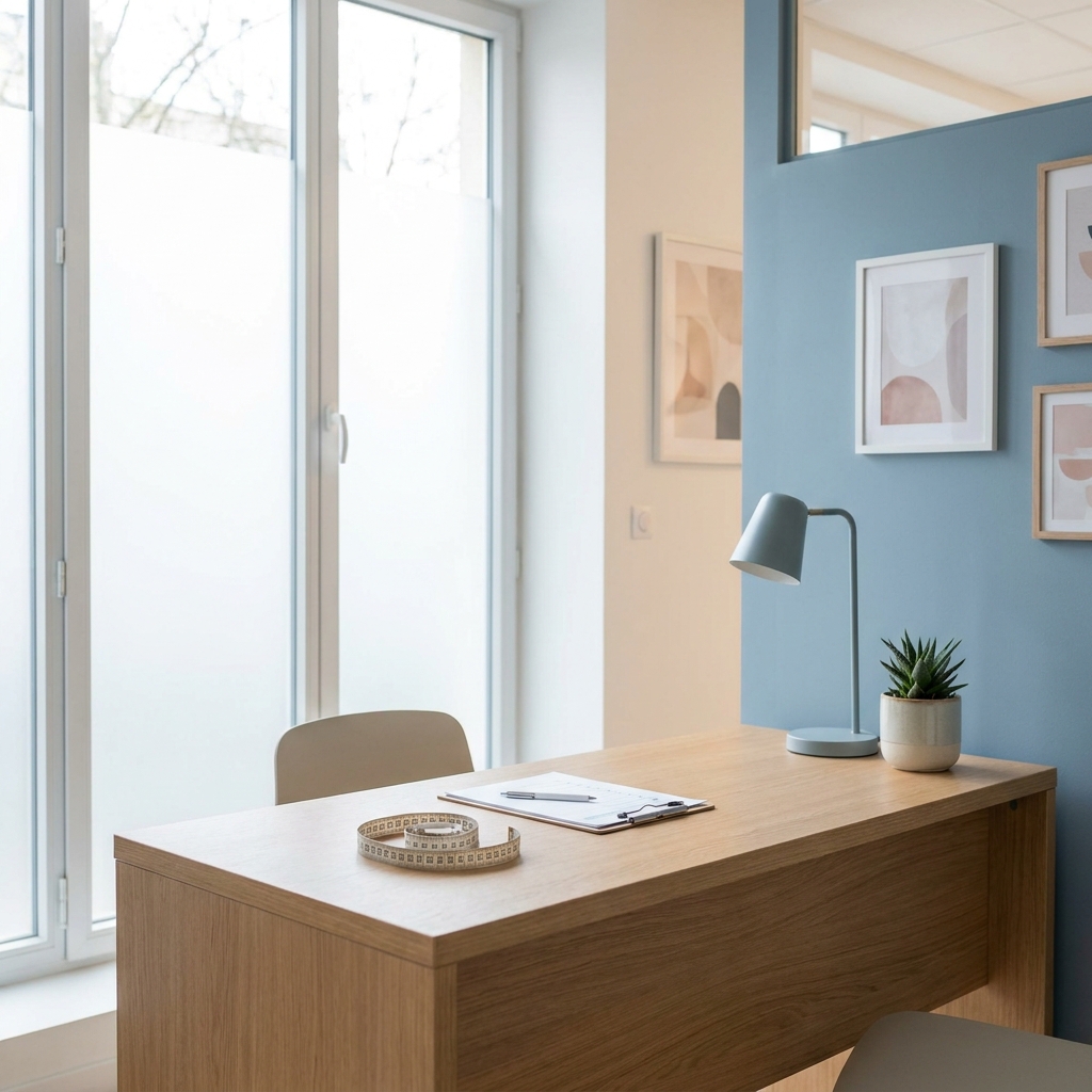 Clinical desk setup symbolizing how do you measure your pennis accurately and professionally